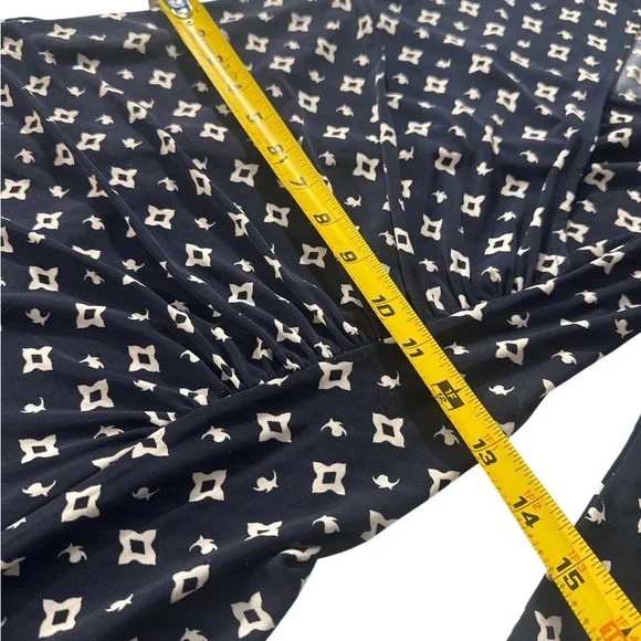 Ralph Lauren Black Dress with White Geometric Print - Long Sleeve - Picture 6 of 6